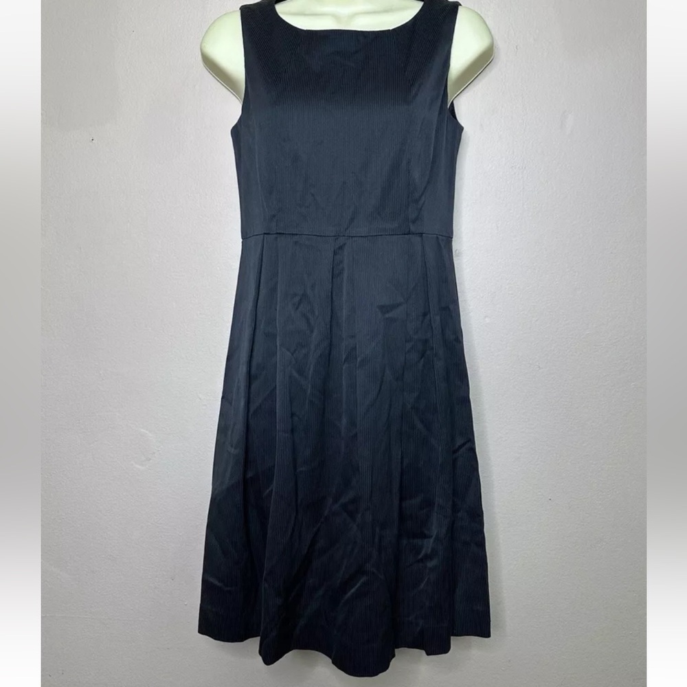 Theory Business Dress Size 2 Black Blend Stretch Lightweight - MADE IN USA